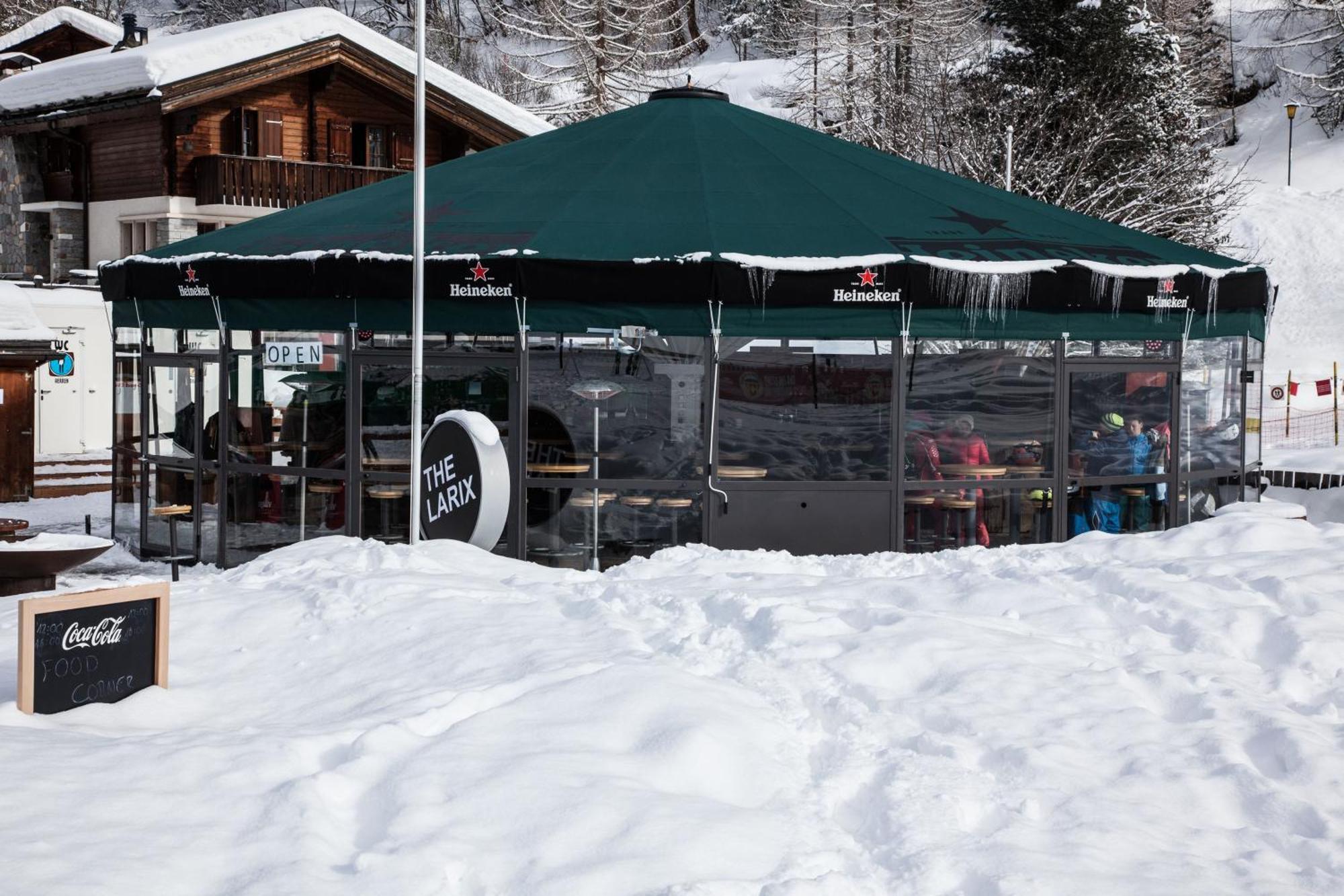 Hotel The Larix Ski-In Ski-Out Saas Fee 외부 사진