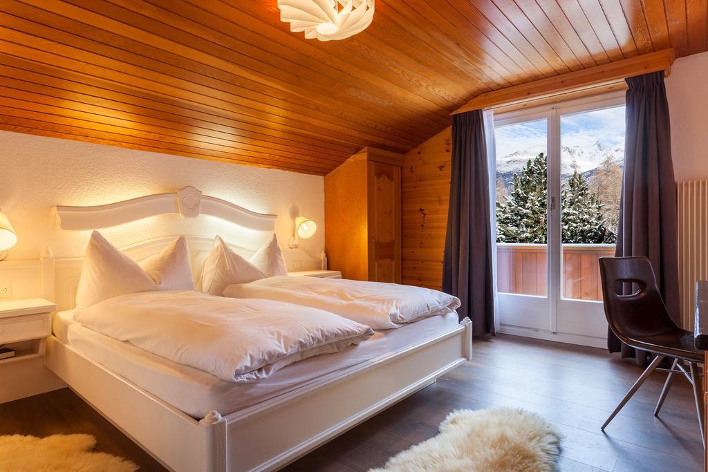 Hotel The Larix Ski-In Ski-Out Saas Fee 외부 사진