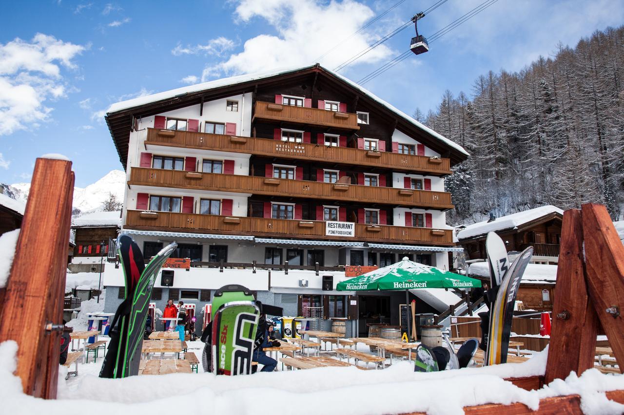 Hotel The Larix Ski-In Ski-Out Saas Fee 외부 사진