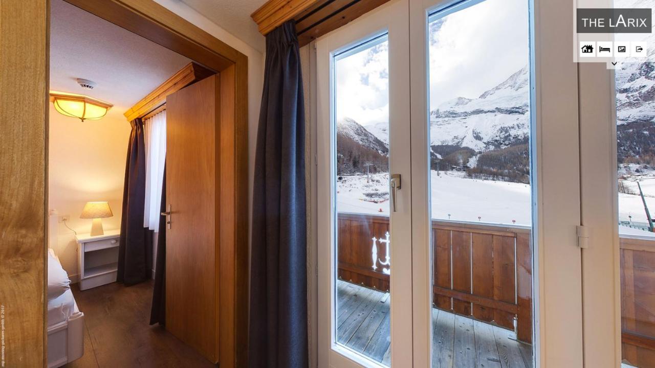 Hotel The Larix Ski-In Ski-Out Saas Fee 외부 사진
