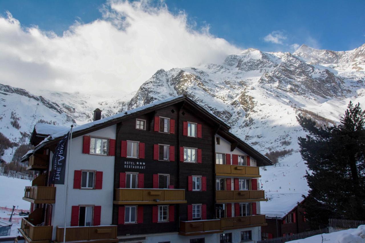 Hotel The Larix Ski-In Ski-Out Saas Fee 외부 사진